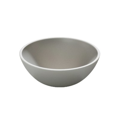 Massi Malo umywalka nablatowa okrągła 32 cm szary mat MSU-5601-MG