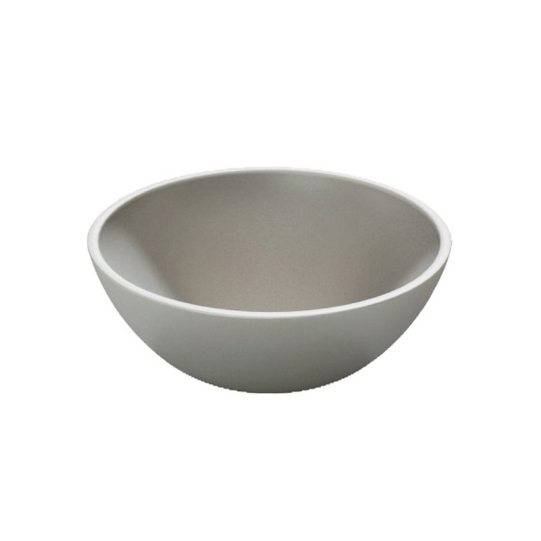Massi Malo umywalka nablatowa okrągła 32 cm szary mat MSU-5601-MG