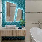 Massi Otylia umywalka nablatowa 59x39 cm biała MSU-5062B