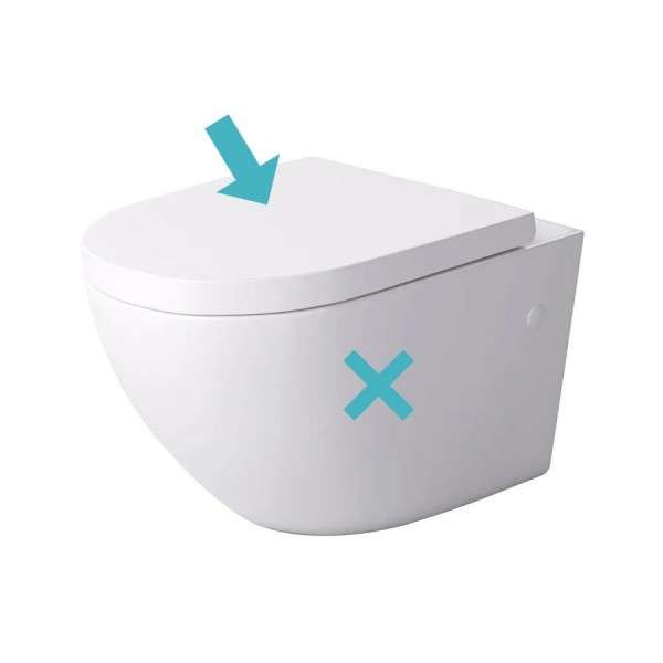 Massi Decos deska WC wolnoopadająca biała MSDS-3673DU