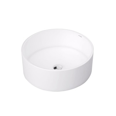 Massi Deni umywalka nablatowa okrągła 40 cm biała MSU-5130