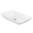 Massi Shall umywalka nablatowa 70,5x39,5 cm biała MSU-5182