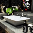 Massi Shall umywalka nablatowa 70,5x39,5 cm biała MSU-5182