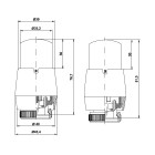 Vario Term All in One zestaw zaworów termostatyczny czarny mat lewy ATSGS0224CFK/L