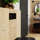 Massi Dero przycisk spłukujący czarny mat MSST-P10