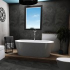 Massi Thermo wanna wolnostojąca 150x75 cm z przelewem MSWA-812150P