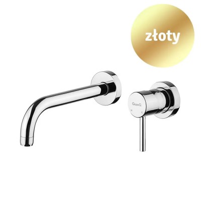 Giulini Giovanni Futuro bateria umywalkowa podtynkowa złota 6520-15/ZŁ Giulini Giovanni Futuro bateria umywalkowa podtynkowa złota 6520-15/ZŁ