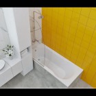 Massi Mandi wanna prostokątna 160x75 cm biała MSWT-MA-00116075