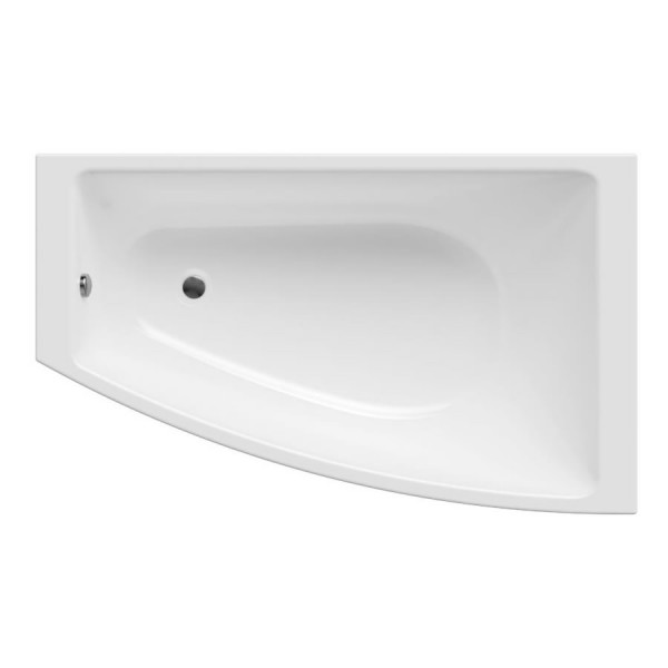 Massi Tilo wanna asymetryczna 150x90 cm prawa biała MSWT-TI-00115090P