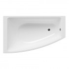 Massi Tilo wanna asymetryczna 150x90 cm lewa biała MSWT-TI-00215090L