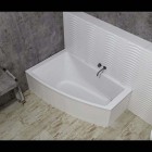 Massi Tilo wanna asymetryczna 150x90 cm lewa biała MSWT-TI-00215090L
