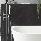 Massi Venice bateria wannowa wolnostojąca chrom MSBW-F003