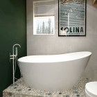 Massi Venice bateria wannowa wolnostojąca chrom MSBW-F003