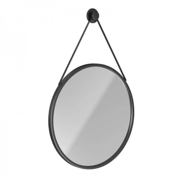 Massi Valo lustro okrągłe 70 cm czarny mat MSL-VA-700B