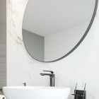 Massi Valo Slim lustro okrągłe 60 cm czarny mat MSL-VAII-600B