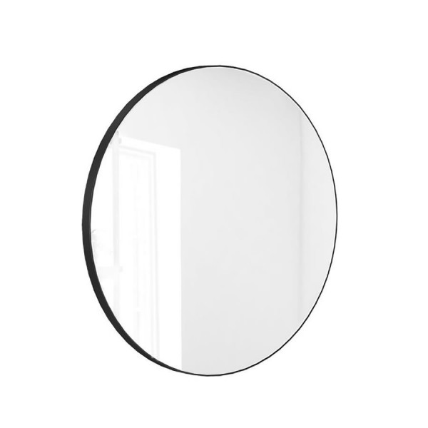 Massi Valo Slim lustro okrągłe 80 cm czarny mat MSL-VAII-800B