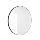 Massi Valo Slim lustro okrągłe 80 cm czarny mat MSL-VAII-800B