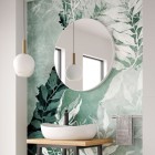 Massi Valo Slim lustro okrągłe 60 cm białe MSL-VAII-600W