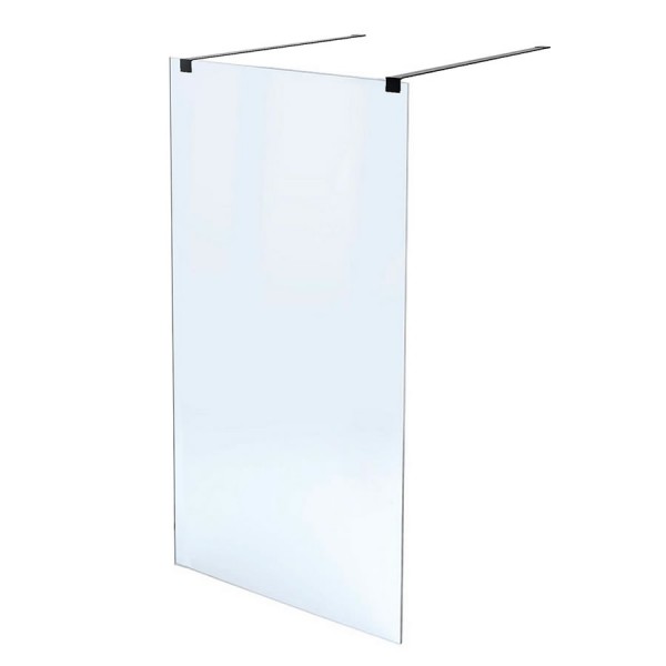 Massi Walk IN ścianka wolnostojąca Walk-in 70 cm czarny mat MSKP-FA1020-70-BL
