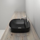 Catalano Green Lux umywalka wpuszczana 65x42 cm czarny mat 165GRLXNNS
