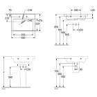 Villeroy&Boch Subway 3.0 umywalka meblowa 65x47 cm 4A706501