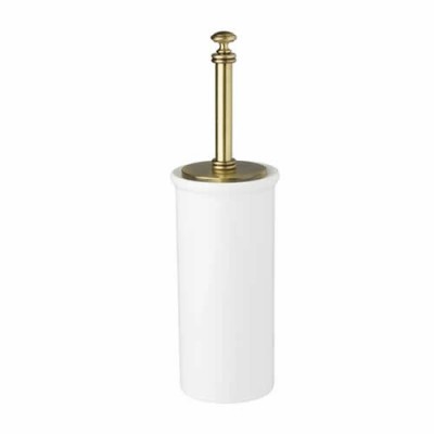 OUTLET Allpe Harmony szczotka WC stojąca ceramiczna stare złoto HA120BR