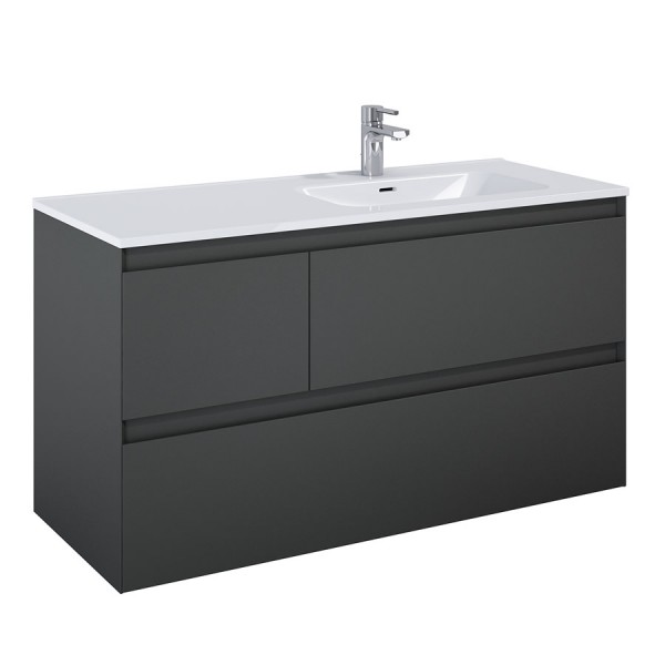 OUTLET Elita Meble Split Anthracite Mat szafka podumywalkowa 120 cm prawa 168178