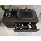 Elita Meble Split Anthracite Mat szafka podumywalkowa 120 cm prawa 168178