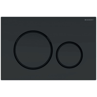 Geberit Sigma 20 przycisk spłukujący czarny mat/czarny/czarny mat 115882161 Geberit Sigma 20 przycisk spłukujący czarny mat/czarny/czarny mat 115882161
