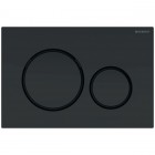 Geberit Sigma 20 przycisk spłukujący czarny mat/czarny/czarny mat 115882161