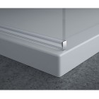 Sanswiss Pur ścianka wolnostojąca Walk-in 140 cm lewa PDGT1405007