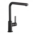 Kludi L-ine S bateria kuchenna czarny mat 408033975
