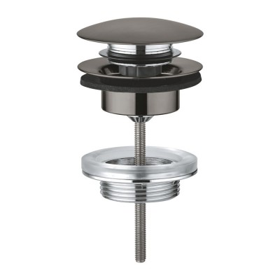 Grohe korek do umywalki klik klak brushed hard graphite 65807AL0