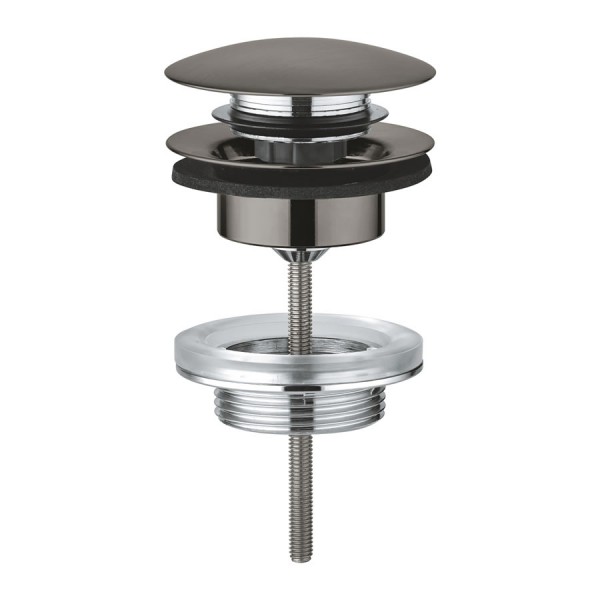 Grohe korek do umywalki klik klak brushed hard graphite 65807AL0