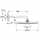 Grohe Rainshower Cosmopolitan 310 deszczownica z ramieniem ściennym 2606600