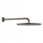 Grohe Rainshower Cosmopolitan deszczownica okrągła 31 cm z ramieniem ściennym brushed hard graphite 26066AL0