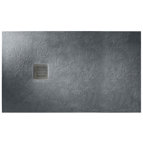 OUTLET Roca Terran brodzik prostokątny kompozytowy 70x100 cm szary łupek AP1013E82BC01200