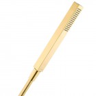 Oltens Molle kompletny zestaw prysznicowy podtynkowy deszczownica 30 cm złoty połysk 36603800