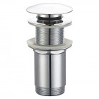 Oltens Rovde korek do umywalki klik klak okrągły bez przelewu chrom 05201100