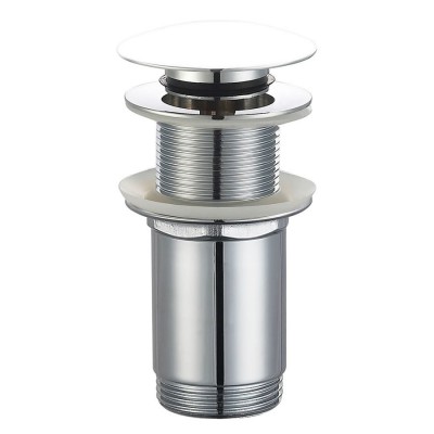 Oltens Rovde korek do umywalki klik klak okrągły bez przelewu biały ceramiczny 05200000