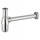 Oltens Molde syfon umywalkowy butelkowy mosiężny chrom 02604100