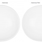 Oltens Hamnes Thin umywalka 49,5x35,5 cm nablatowa owalna biała 40319000