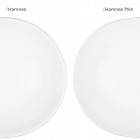 Oltens Hamnes Thin umywalka 62x42 cm nablatowa owalna biała 41314000
