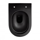 Oltens Hamnes miska WC wisząca PureRim czarny mat 42013300