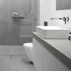 Oltens Forde umywalka 48x37 cm nablatowa prostokątna biała 40314000