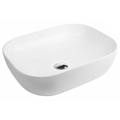 Oltens Josen umywalka 50x39,5 cm nablatowa owalna biała 40305000