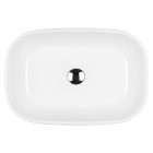 Oltens Jurong umywalka 54x36 cm nablatowa biała 40304000