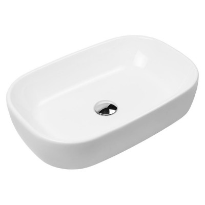Oltens Jurong umywalka 54x36 cm nablatowa biała 40304000