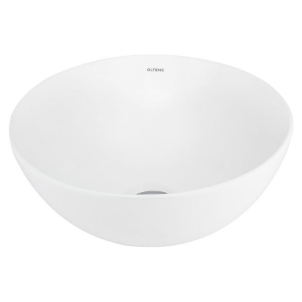 Oltens Jagala umywalka 32x32 cm nablatowa biała 40317000