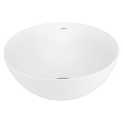 Oltens Jagala umywalka 32x32 cm nablatowa biała 40317000